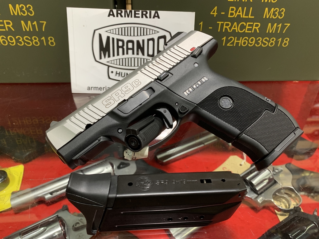 RUGER SR9C CALIBRE 9mm INOX Armeria Miranda RUGER SR9C CALIBRE 9mm INOX Armeria Miranda