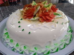 Torta 15 Anos ou Casamento - Aniversário (Cor a escolha)