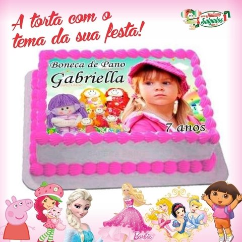 BARBIE 001 TOPO DE BOLO (PAPEL FOTOGRÁFICO) - PAPEL ARROZ ESPECIAL