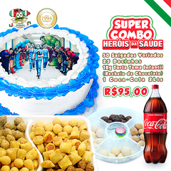 Combo Panas Torta 1kg🍰 (NO Tematica) 6 Cupcake 🧁 Refresco 1.L