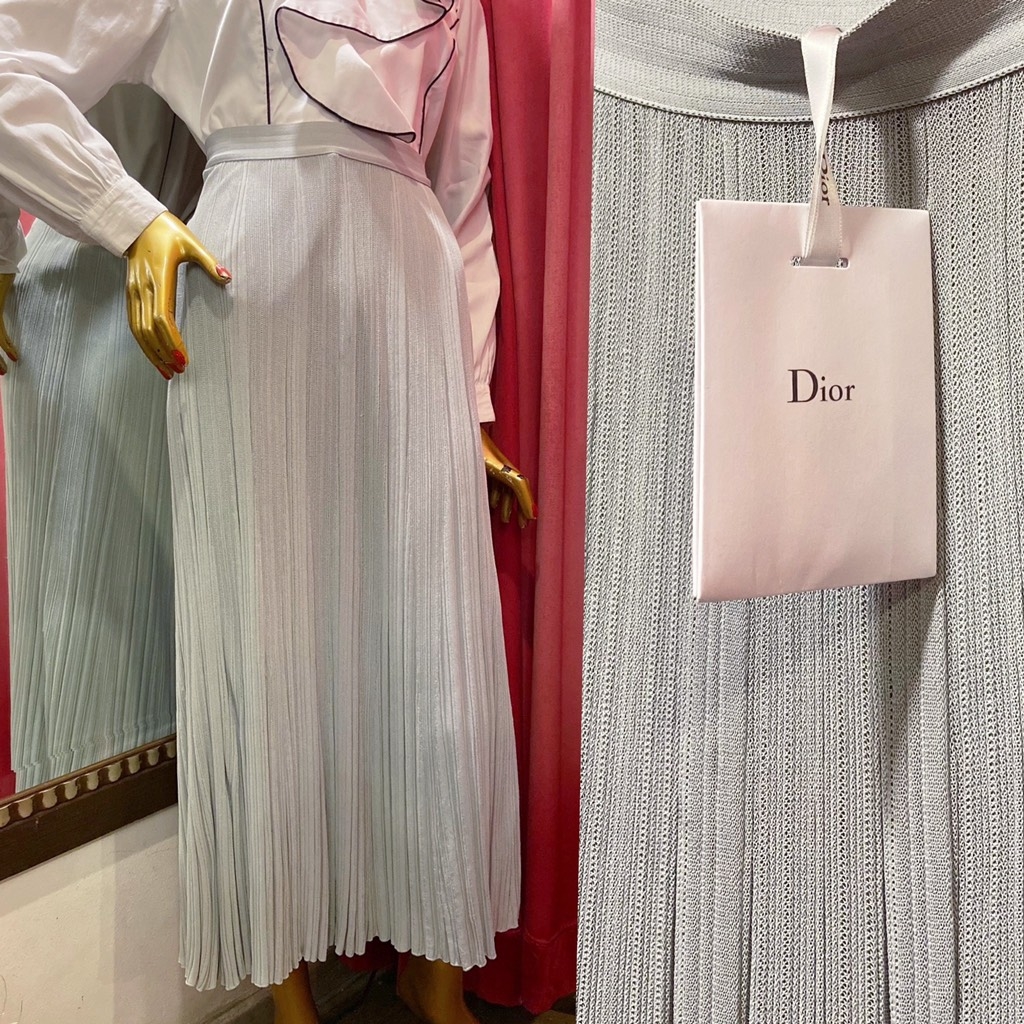 Saia de tricô Christian Dior