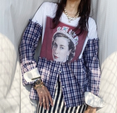 Camiseta Upcycling God Save The Queen - comprar online