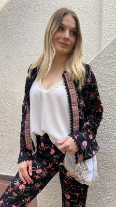 CHAQUETA GUINDO CHIFFON en internet