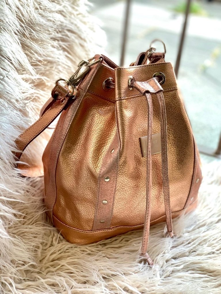 Bolso marinero Carol Cobre - Comprar en Mithandbags