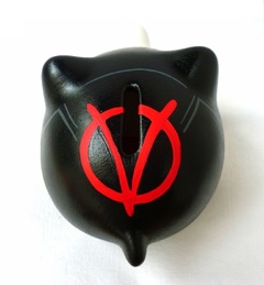 Chanchito Alcancia V de Vendetta - Gabbie Custom Art