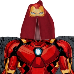Poncho de Microfibra Disney Iron Man - Primavera Casa 