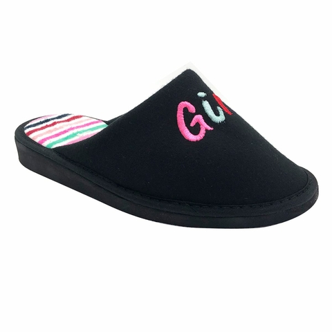 Pantuflas Dama Peluche Hueso Valtino (010004)
