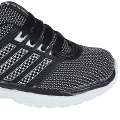 Zapatillas Tejidas Livianas Base Eva Negro Tunning (61613) - AL COSTO CALZADO