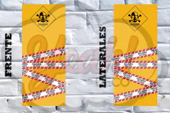 VINILO ADHESIVO PARA HELADERA SERIES CODIGO #6 - comprar online