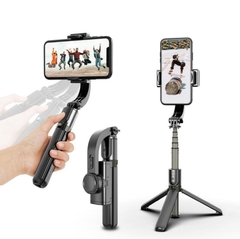 Gimbal estabilizador selfie stick trípode 3 en 1 - comprar online