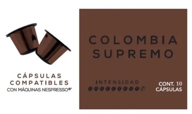 Cápsulas de Café compatibles con Nespresso La Fazenda Colombia Supremo x 10  u