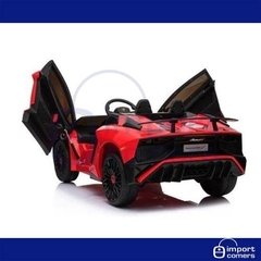 Lamborghini A Bateria 12v Ruedas De Goma Cuero Usb Control - comprar online