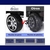 Imagen de Jeep a bateria licencia oficial RUBICON 2021 12v doble asiento de cuero ruedas de goma 2 motores pantalla tactil control remoto