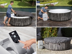 Jacuzzi Inflable Lay Z Spa Bahamas Hidromasaje Bestway - Importcomers