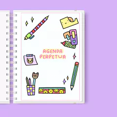 Agenda perpetua Lorena María - comprar online