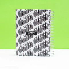 Cuaderno rayado Harta Blanco y Negro - tienda online