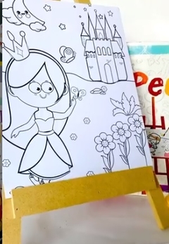 Art Kits Pequeno Pintor - Pintura para Crianças - Princesas na internet