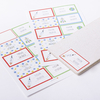 Etiquetas de papel cuadernos x 20