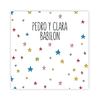 Tarjetas personales estrellas x24