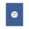 Agenda escolar semanal 2023 Azul