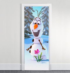 Ploteo de puerta Frozen 2 - comprar online