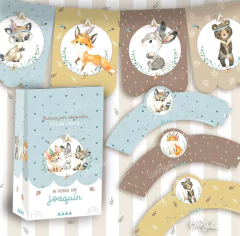 Kit Animalitos del Bosque Tribal - comprar online