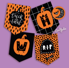 Kit Imprimible Halloween Naranja