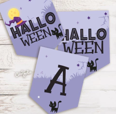 Kit Happy Halloween Violeta en internet