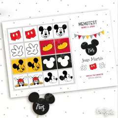 Imagen de Kit Imprimible Mickey Mouse. Personalizable