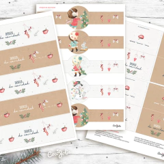 Kit Recuerdos de Navidad. Imprimible Personalizable - tienda online