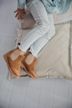 Imagen de BOTAS LUCIA CAMEL (pre venta)