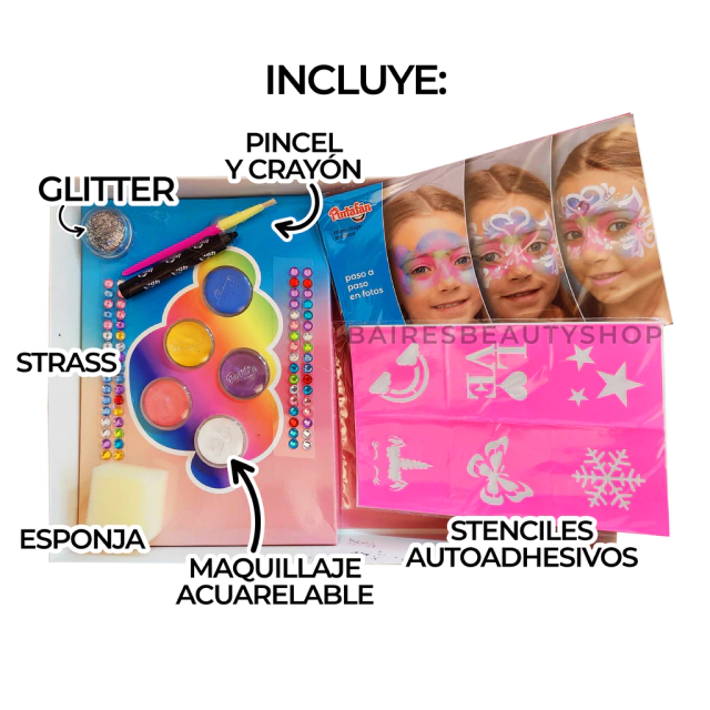 Kit de Maquillaje Artistico Fantasia Kit de Maquillaje Artistico Fantasia