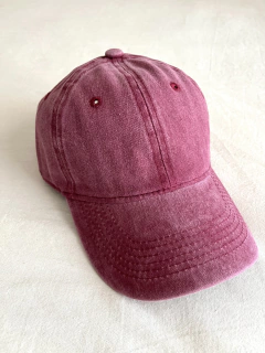 Gorra gabardina lavada