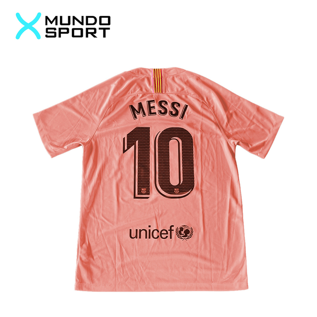 Camiseta alternativa Barcelona 2018 #10 Messi
