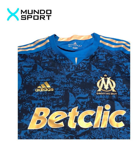 Camiseta titular Olympique de Marsella manga