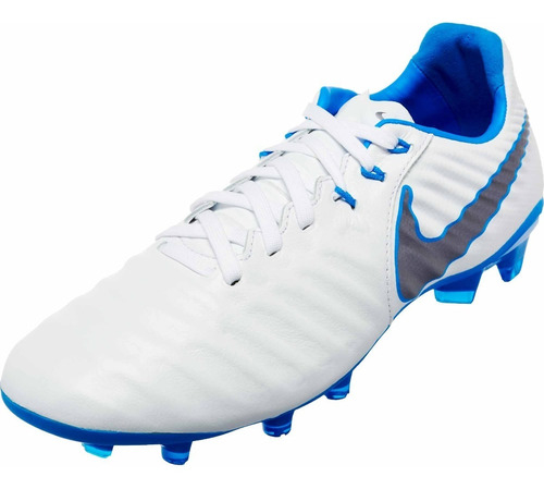 Botines Nike Tiempo Legend Vi Fg blanco/azul