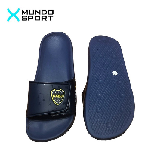 Ojotas tipo sandalia Boca unisex - Mundo Sport