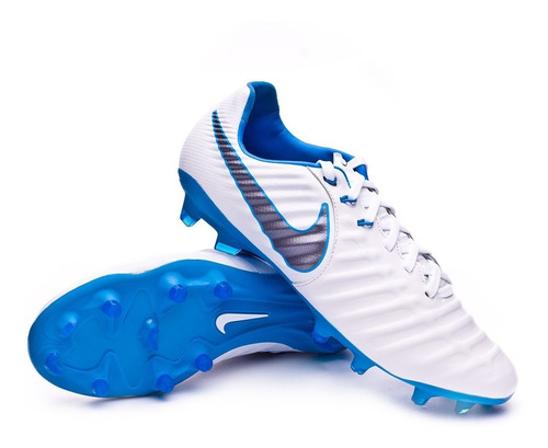 Botines Nike Tiempo Legend Vi Fg blanco/azul