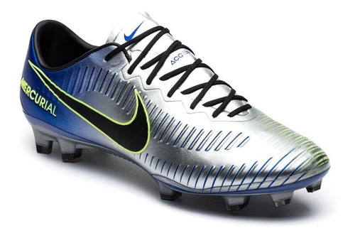 botines nike plateados