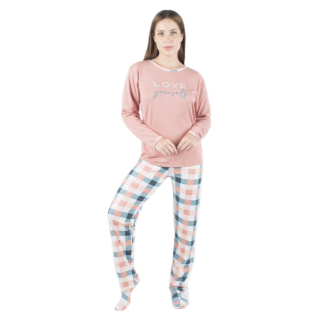 Pijama Mujer Delle Donne 8014 - Lenceria Montemar
