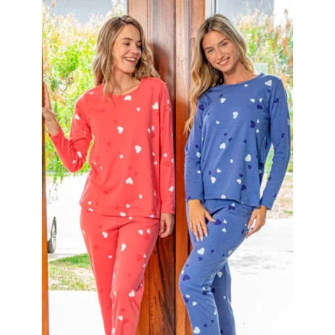 Pijama Mujer Invierno Talle Especial Susurro 3220