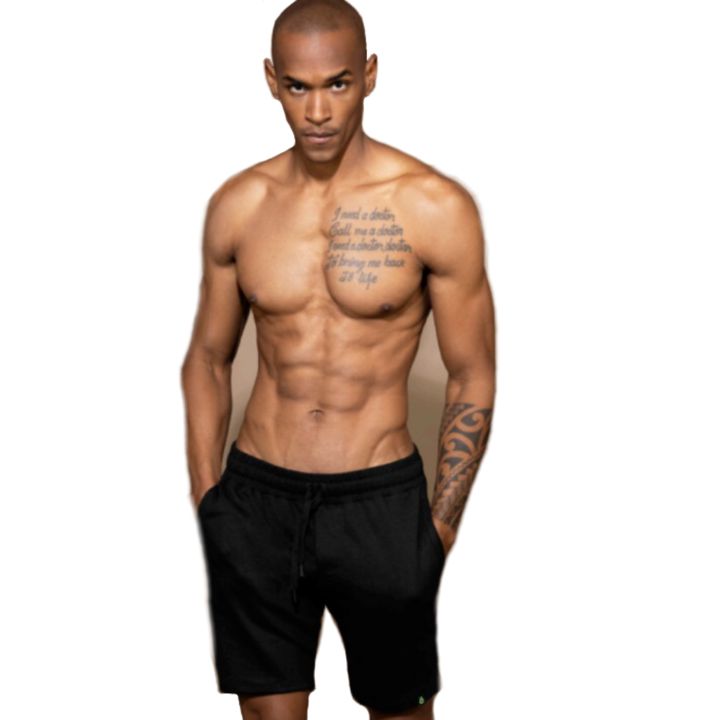 Bermuda Short Corto Hombre Algodon Liso 28008 Bluo