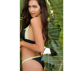 Malla Mujer Triangulo Armado Sin Aro 4117 Sol Y Oro en internet