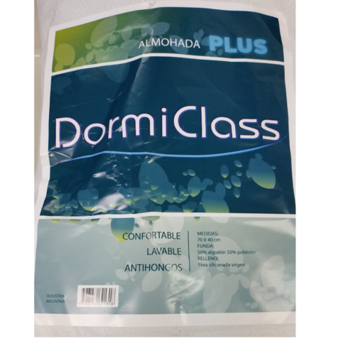 Almohada Plus Pack X2 Antihongos Dormiclass