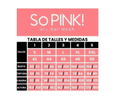 Pijama Mujer Verano Musculosa So Sweety 11583 So Pink - Lenceria Montemar