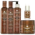 La puissance combo coconut oil shampoo x300ml + tratamiento x300ml + mascara +250ml + crema de peinar x250ml + serum x30ml
