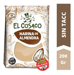 Harina de Almendras sin piel x 200grs ``El Cosaco`(12 unidades)