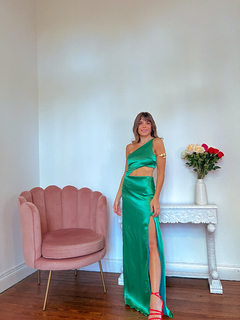 Vestido Grecia verde esmeralda - Coronadas De Gloria Vestido Grecia verde esmeralda - Coronadas De Gloria