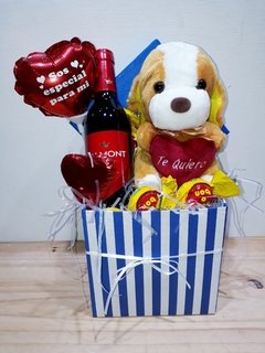 Caja Love Peluche II - Regalo Día de los Enamorados y Día de los Novios - comprar online