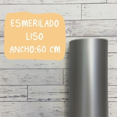 VINILO ESMERILADO LISO 60 CM DE ANCHO X METRO LINEAL
